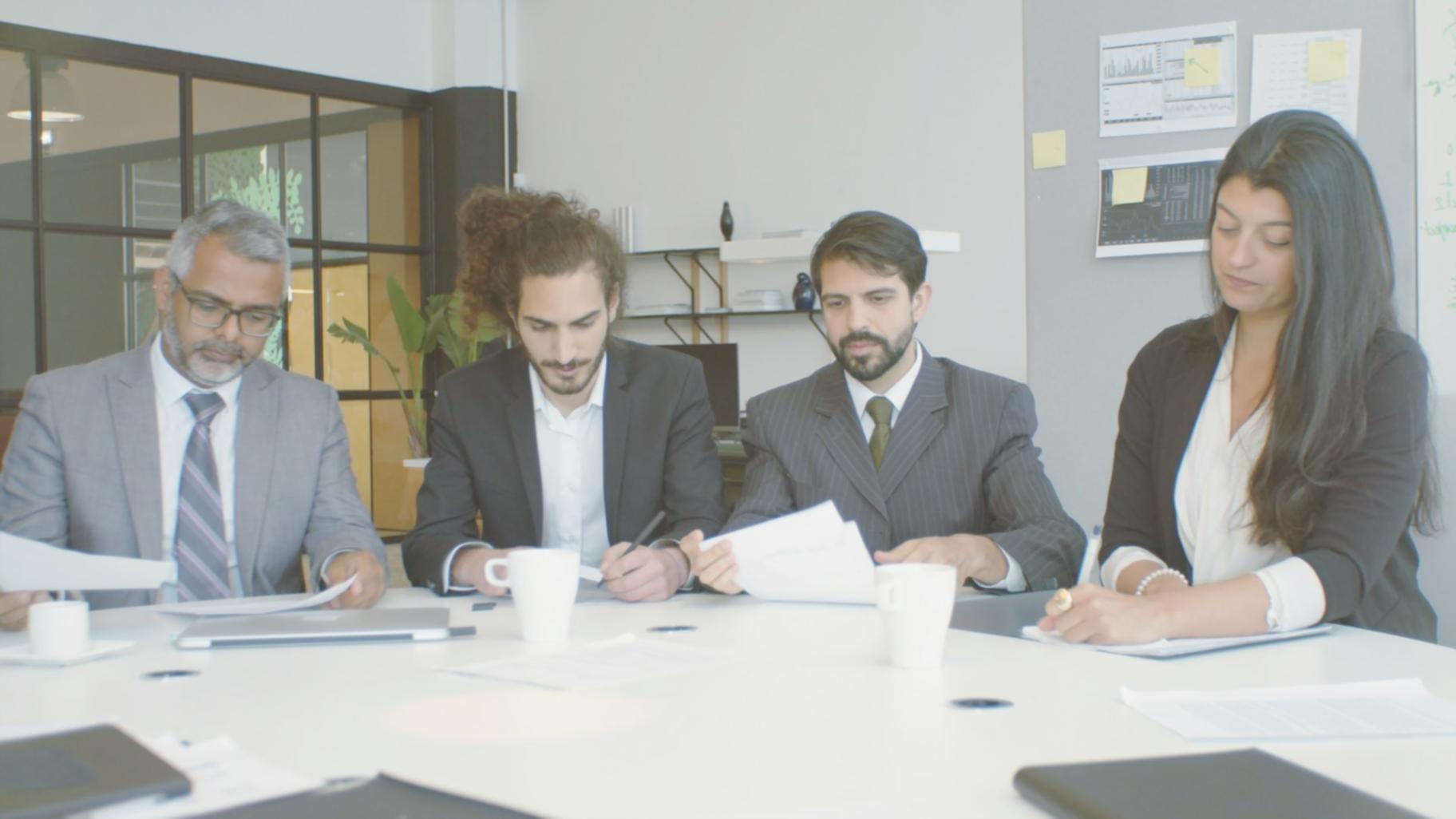 Aula di formazione per negoziazione legale